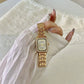 Golden Roman Numeral Dial Watch